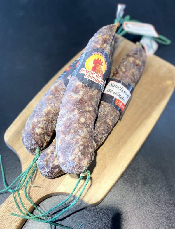 Saucisson sec de dinde - 250 g | Ferme Berling à Drusenheim (67)