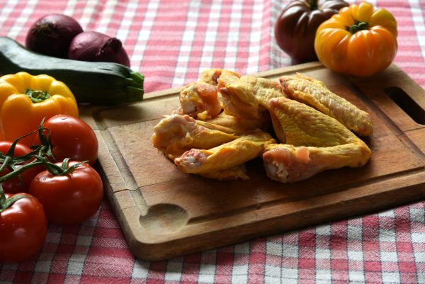 Ailerons de poulet natures par 4 / 0.400 KG