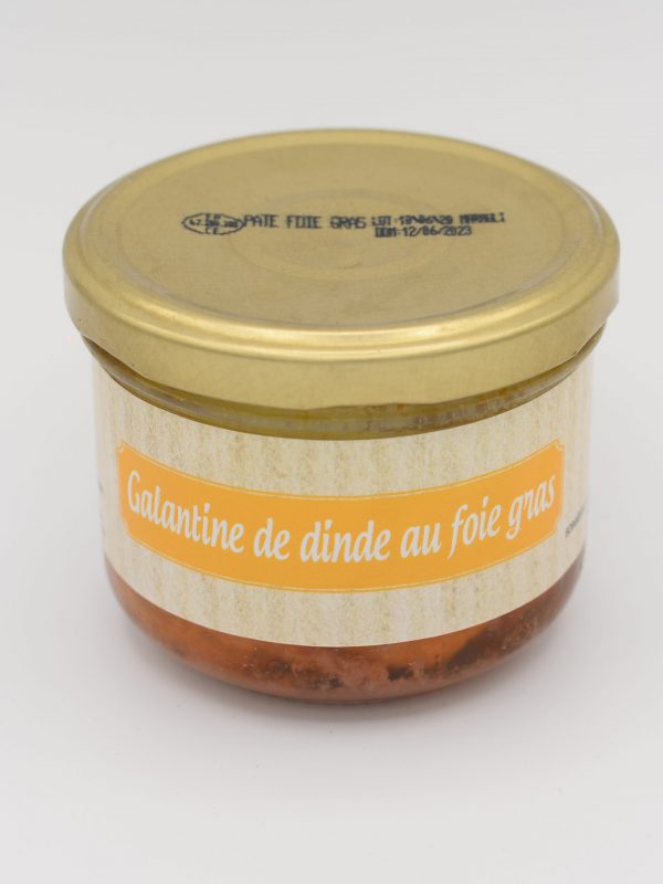 Galantine de dinde au foie-gras / 0.200 Kg