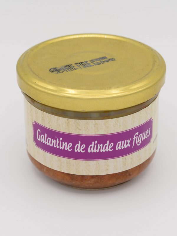 Galantine de dinde aux figues / 0.200 Kg