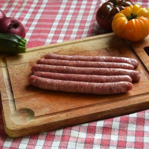 Saucisses de volaille façon chipolata par 6 / 0.420 KG