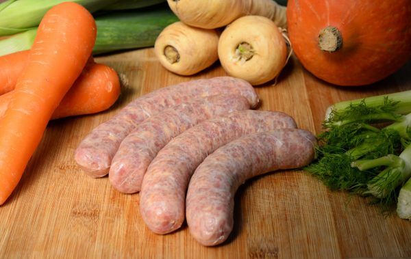 Saucisses de volaille façon Toulouse par 4 / 0.450 KG