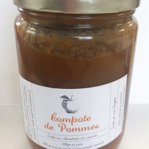 Compote de pommes cuite au chaudron / 0.620 KG