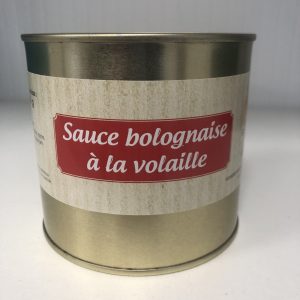 Sauce bolognaise à la volaille / 0.500 KG