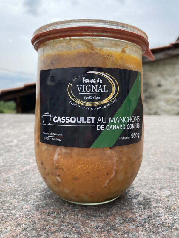 Cassoulet aux manchons de canard confit / 0.950KG