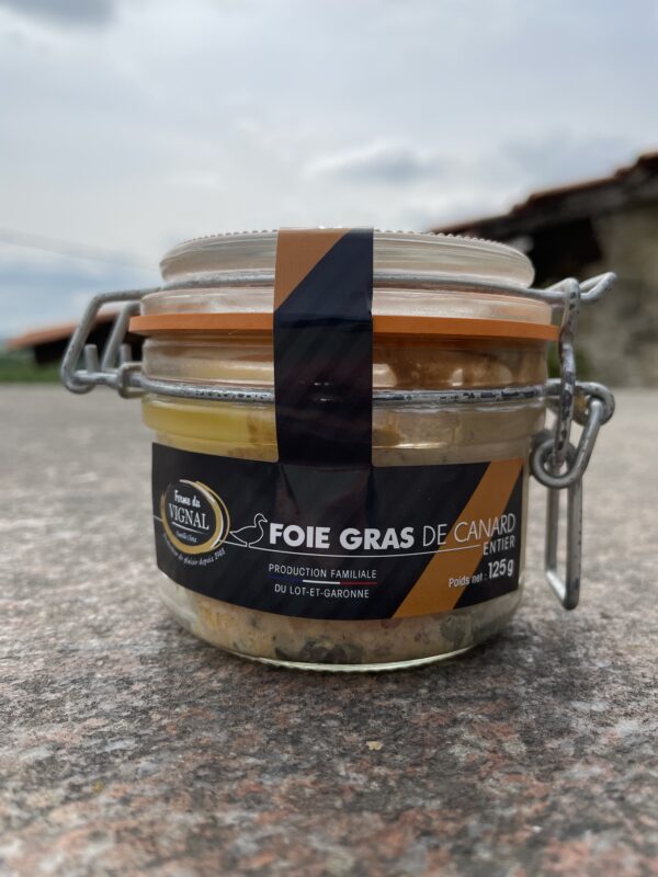 Foie-gras de canard entier / 0.125KG