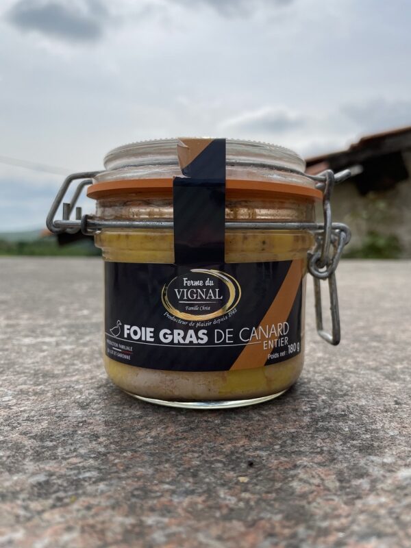 Foie-gras de canard entier / 0.180KG